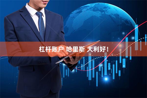 杠杆账户 哈里斯 大利好!