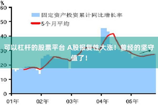 可以杠杆的股票平台 A股报复性大涨！曾经的坚守值了！