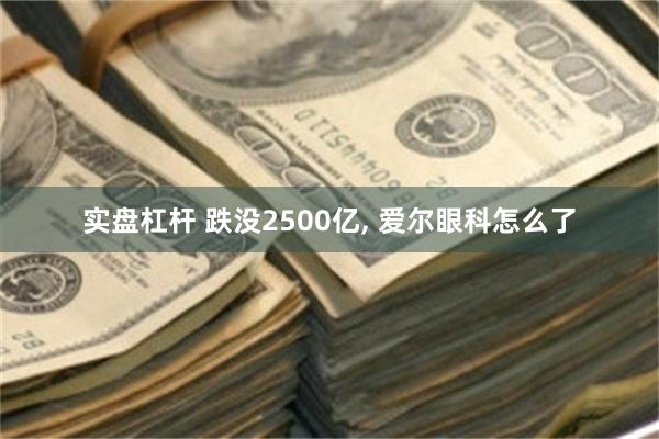 实盘杠杆 跌没2500亿, 爱尔眼科怎么了