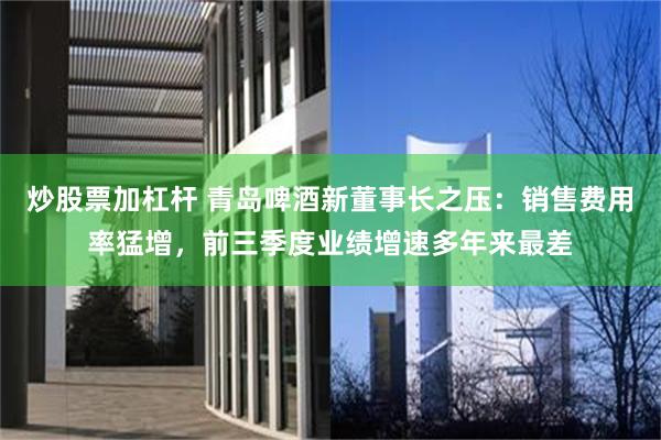 炒股票加杠杆 青岛啤酒新董事长之压：销售费用率猛增，前三季度业绩增速多年来最差
