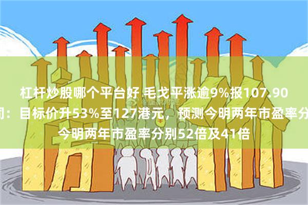 杠杆炒股哪个平台好 毛戈平涨逾9%报107.90港元！中金公司：目标价升53%至127港元，预测今明两年市盈率分别52倍及41倍