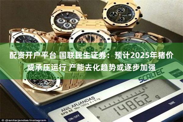 配资开户平台 国联民生证券：预计2025年猪价或承压运行 产能去化趋势或逐步加强