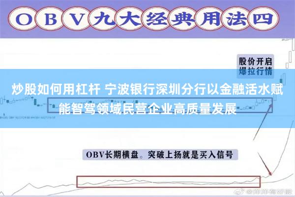 炒股如何用杠杆 宁波银行深圳分行以金融活水赋能智驾领域民营企业高质量发展