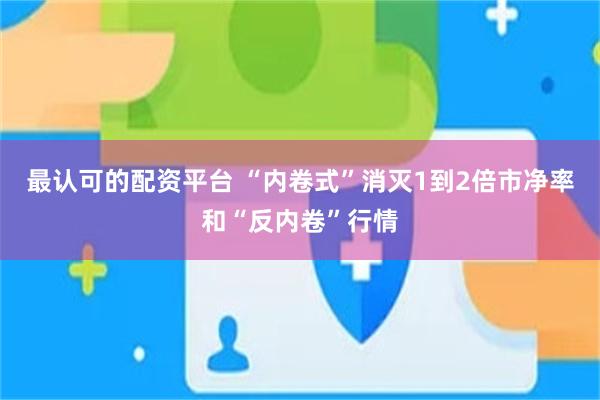 最认可的配资平台 “内卷式”消灭1到2倍市净率和“反内卷”行情
