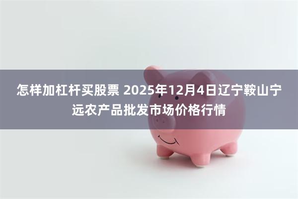 怎样加杠杆买股票 2025年12月4日辽宁鞍山宁远农产品批发市场价格行情