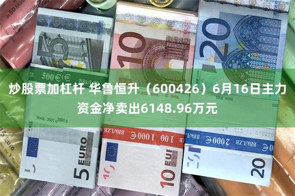 炒股票加杠杆 华鲁恒升（600426）6月16日主力资金净卖出6148.96万元