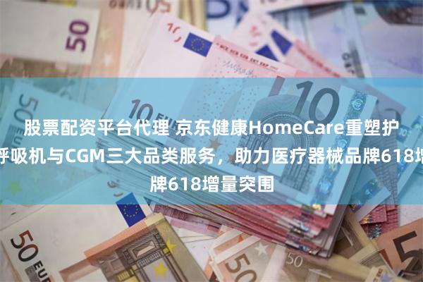 股票配资平台代理 京东健康HomeCare重塑护理床、呼吸机与CGM三大品类服务,助力医疗器械品牌618增量突围