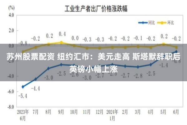 苏州股票配资 纽约汇市：美元走高 斯塔默辞职后英镑小幅上涨