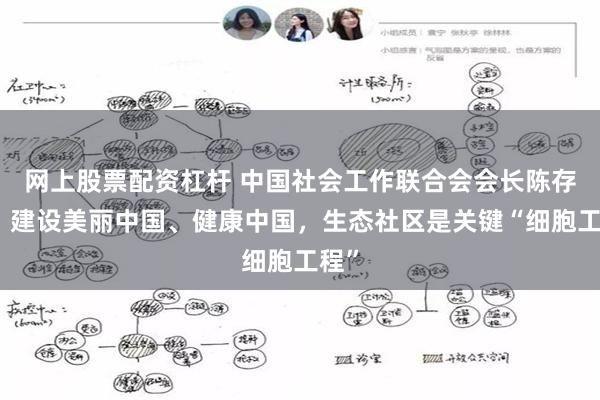 网上股票配资杠杆 中国社会工作联合会会长陈存根：建设美丽中国、健康中国，生态社区是关键“细胞工程”