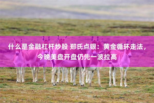 什么是金融杠杆炒股 郑氏点银：黄金循环走法，今晚美盘开盘仍先一波拉高